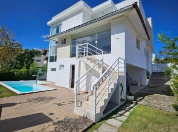 Foto 01 · Com conceito moderno e ambientes amplos essa belíssima casa com quatro suítes a venda em Alphaville 