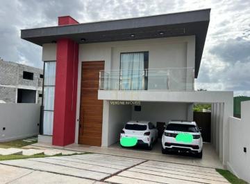 Foto 01 · Excelente casa decorada em condomínio fechado com cinco suítes e espaço gourmet a venda em Lauro de