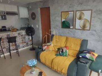Foto 01 · Excelente quarto e sala vista mar varandão a venda em Armação