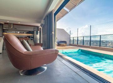 Apartamento · 339m² · 3 Quartos · 4 Vagas · COBERTURA NA SQNW 102 :: 339 m2 vazada, super-lazer, piscina, vista livre e elevador privativo