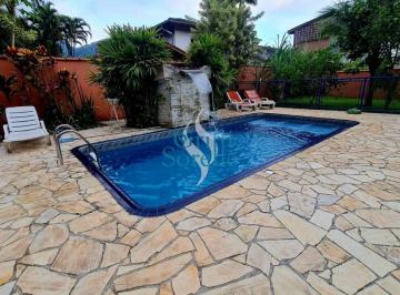 Casa · 250m² · 3 Quartos · 6 Vagas · Casa Térrea em Condomínio à Venda no Horto Florestal - Ubatuba/SP.