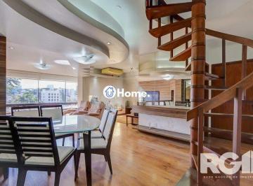 Apartamento · 272m² · 3 Quartos · 3 Vagas · Cobertura Semimobiliada,3 dorm e 3 vagas e elevador no Jardim Lindóia