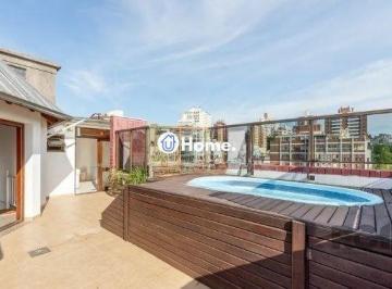 Apartamento · 207m² · 2 Quartos · 2 Vagas · Cobertura no bairro Petrópolis de 2 dormitórios 2 vagas e piscina