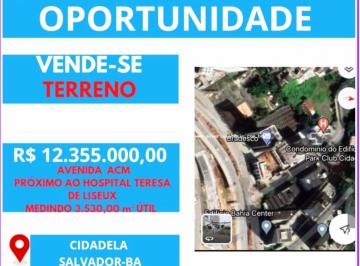 Terreno , Salvador · Terreno AV.ACM , Jardim Apipema, Abrantes , Itacimirim,Caji,Cabula,Graça 