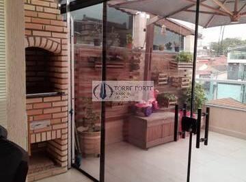 Apartamento · 90m² · 2 Quartos · 2 Vagas · Linda cobertura 2 dormitórios, 2 banheiros e 2 vagas