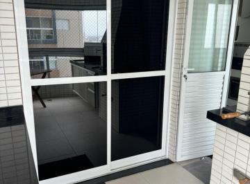 Apartamento · 87m² · 2 Quartos · 2 Vagas · Varanda Gourmet 2 Vagas Perto da Praia Mobiliado e Decorado
