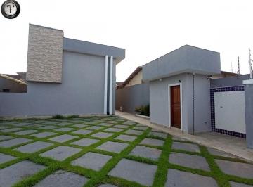 Foto 01 · Casa em Condomínio de Luxo na Cibratel 2: 2 quartos, 1 suíte, 1 vaga de garagem - Itanhaém-SP, 55m².