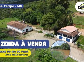 Rural · 1112300m² · 3 Quartos · Fazenda à venda, Trigo, Passa Tempo, MG