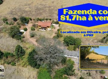 Rural · 817830m² · 3 Quartos · Fazenda à venda, Perto PRF, Oliveira, MG