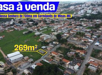 Casa · 90m² · 2 Quartos · 2 Vagas · Casa à venda, Nossa Senhora de Fátima, Carmópolis de Minas, MG