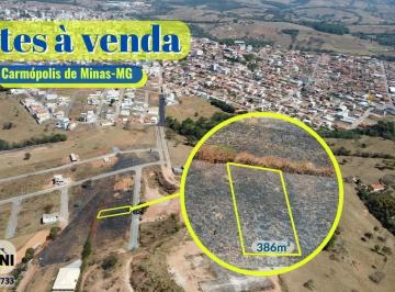 Terreno · 386m² · Lote à venda, Monte Carmelo, Carmópolis de Minas, MG