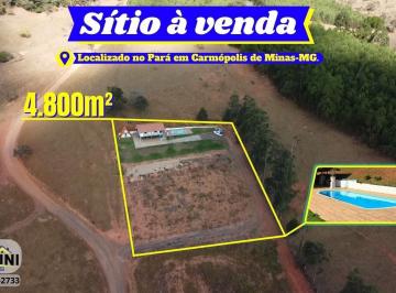 Rural · 4800m² · 2 Quartos · Sítio à venda, Pará, Carmópolis de Minas, MG