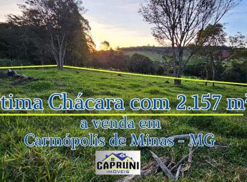 Rural · 2157m² · Chácara à venda, Povoado dos Lima, Carmópolis de Minas, MG