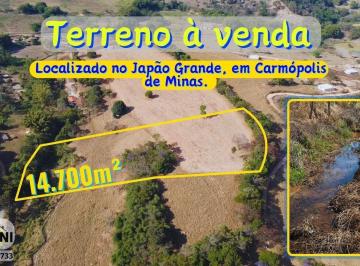Terreno · 14700m² · Terreno à venda, JAPÃO GRANDE, Carmópolis de Minas, MG