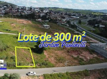 Terreno · 300m² · LOTE DE 300 m² À VENDA NO JARDIM PAOLINELLI, EM CARMÓPOLIS DE MINAS MG