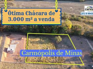 Rural · 3000m² · Chácara à venda, Povoado da Moranga, Carmópolis de Minas, MG