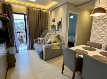 Apartamento · 49m² · 2 Quartos · 1 Vaga · Apartamento à venda Bela Vista 2 quartos, sendo 1 suíte e 1 vaga