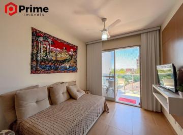 Foto 02 · APARTAMENTO COM 1 SUÍTE, VARANDA E LAZER COMPLETO À VENDA NA PRAIA DE PERACANGA, EM GUARAPARI, COM V