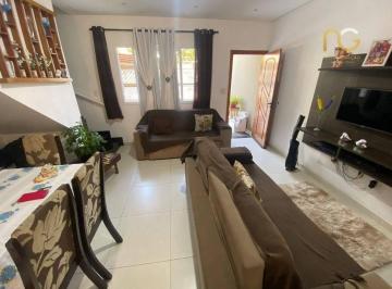 Casa · 90m² · 2 Quartos · 2 Vagas · Sobrado em Balneário Maracanã, Praia Grande/SP de 90m² 2 quartos à venda por R$ 570.000,00