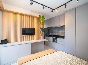 Apartamento · 25m² · 1 Quarto · 1 Vaga · Studio mobiliado e com vaga de garagem, na região central de Curitiba/PR