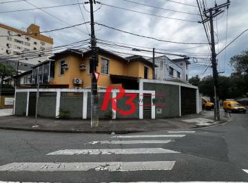 e0ee242110a667221407676e3cc8da96637e9e65 · Casa com 3 dormitórios para locação, 177 m² por R$ 10.000/ano - Boqueirão - Santos/SP