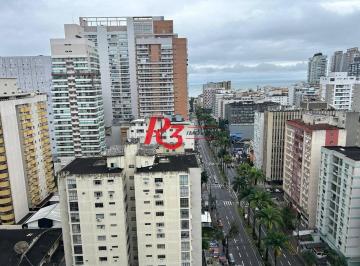 97418d7326d941ef3ac657b0bce6beac0981bf91 · Apartamento com 3 dormitórios para alugar, 101 m² por R$ 9.142,65/mês - Gonzaga - Santos/SP