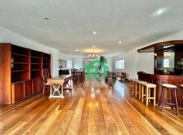 Sala · Cobertura Duplex, 3 dormitórios (3 suítes), 2 vagas, Pitangueiras, Guarujá/SP.