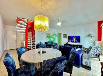 4299e8cdfadedcb739bc4e652e8d52b156252137 · Cobertura beira mar, vista mar, 3 dormitórios (2 suítes), 1 vaga, Astúrias, Guarujá/SP.