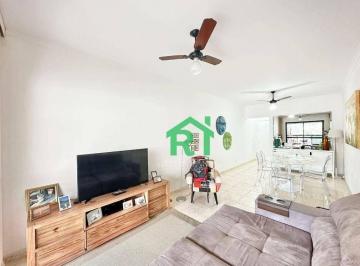 Sala · Apartamento moderno, 2 dormitórios (1 suíte), 2 vagas, lazer, Pitangueiras, Guarujá/SP.