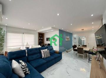 Sala · Apartamento Reformado, 3 Dormitórios (1 Suíte), 2 Vagas, Pitangueiras, Guarujá/SP