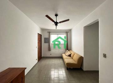 Sala · Apartamento com 1 Dormitório, Pitangueiras, Guarujá/SP