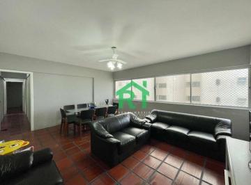 3df6661896501b0438ad6b85cc148879922906f2 · Apartamento com 3 dormitórios para alugar, 120 m² por R$ 5.000,00/mês - Jardim Astúrias - Guarujá/SP