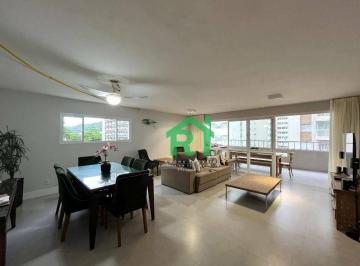 Sala · Apartamento á venda na Praia das Pitangueiras | Rocha Imóveis Guarujá