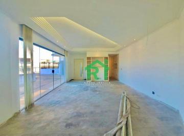 Sala · Cobertura Penthouse, 3 dormitórios (3 suítes), 2 vagas, lazer, Pitangueiras, Guarujá/SP.