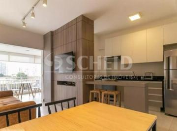 Apartamento · 66m² · 2 Quartos · 1 Vaga · Apto À VENDA com 65,50m² Semi mobiliado  2 quartos, 1 suíte , 1 vaga -  Pinheiros