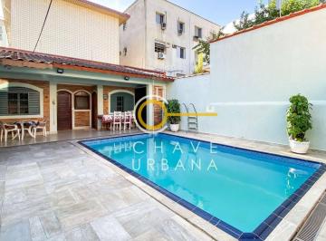 2fc69fc22e21053ed849289e75aad1be87482beb · Casa com 4 dormitórios à venda, 380 m² por R$ 2.400.000,00 - Embaré - Santos/SP