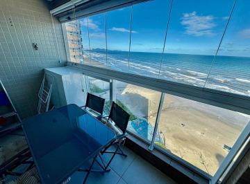 d921512ad3294d254fb3a0f8adb04c9dc7683c92 · Apartamento FRENTE MAR com 2 dormitórios à venda, 65 m² por R$ 780.000 - Caiçara - Praia Grande/SP