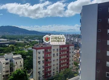 Apartamento · 66m² · 2 Quartos · 2 Vagas · Apartamento pronto p entrar, Itacorubi, semimobiliado,fachada norte, alto