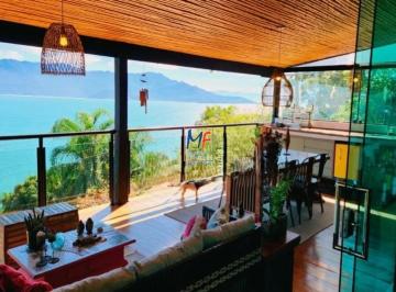 Casa · 333m² · 3 Quartos · Excelente casa na Ponta da Sela, em Ilhabela/SP, com 333 m² a.c., 3 dormitórios (3 suítes), cozinha,