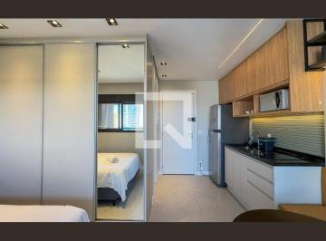 Apartamento · 28m² · 1 Quarto · 1 Vaga · Apartamento para Aluguel - Brooklin, 1 Quarto, 28 m² - São Paulo