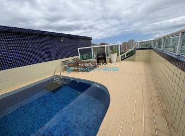 Apartamento · 167m² · 3 Quartos · 2 Vagas · Cobertura com 3 quartos, Guilhermina, Praia Grande - R$ 1.1 mi, Cod: 3863