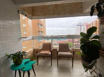 Apartamento · 100m² · 3 Quartos · 2 Vagas · Apartamento com 3 quartos, Ocian, Praia Grande - R$ 636 mil, Cod: 4959