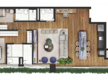 Apartamento · 105m² · 2 Quartos · 2 Vagas · Apartamento com 2 quartos à venda em Campo belo - SP