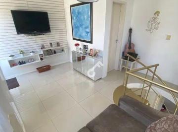 Foto-0 · CAJI, Lauro de Freitas. Cobertura de escadas com 3 quartos reversível para 4 quartos, 95m², condomín