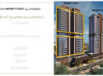 Apartamento de 3 quartos, São Paulo · Infinity Brooklin 187m² 3 suites /Condominio Club /Alto padrão /Chaves 08/2026