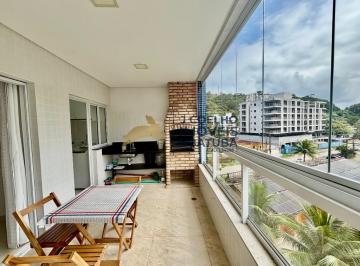 Foto 01 · Apartamento de 2 dormitórios e varanda gourmet à venda na praia das Toninhas em Ubatuba - SP