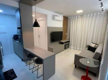 0b1dbb94fdbb0587187641b5dac9abf92c180190 · Quarto e Sala na Praia do Francês - Porteira Fechada 41m²