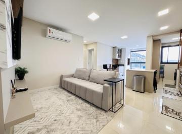 Apartamento · 65m² · 2 Quartos · 2 Vagas · Apartamento mobiliado à venda com 01 Suíte + 01 Dormitório na Praia Brava - Itajaí/SC