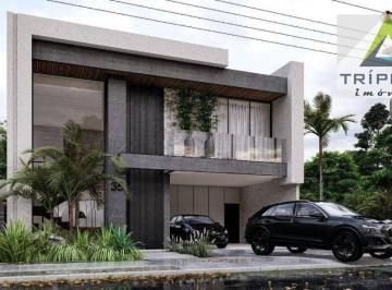 5e1b5110a5d96a34f81b61c7bd9911aa72f6f93f · Casa de alto padrão, 4 suítes, suíte master, sala com pé direito duplo, espaço gourmet, piscina. Con