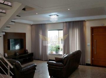 Casa · 247m² · 3 Quartos · 4 Vagas · Sobrado com 3 Suítes para Comprar, 247m² - Vila Assunção, Santo André/SP. 